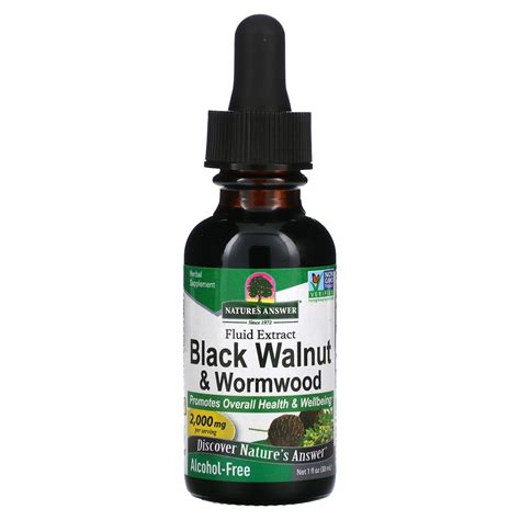 Arrives by Tue, Feb 14 Buy NOW Supplements, Green Black Walnut Wormwood Complex Liquid with Dropper, Herbal Supplement, 2-Ounce at Walmart. . Wormwood and black walnut for covid